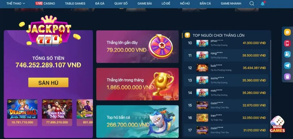 Các nhà cung cấp game hàng đầu của b69 casino
